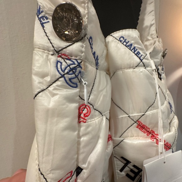 Chanel Quilted Logo Ski Jumpsuit, 2021- Rare Collector's Piece - Picture 5 of 15